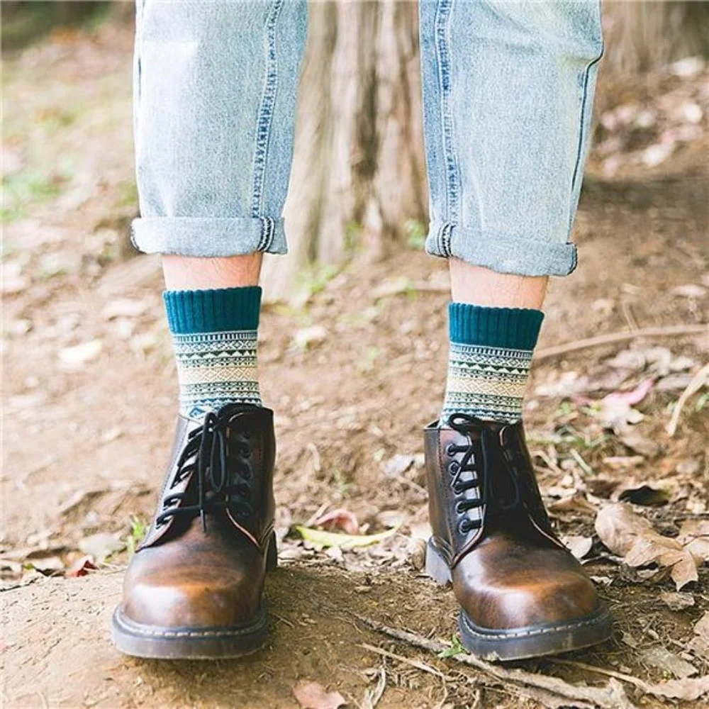 5 Pack Wool Socks for Women - Picture 6 of 7